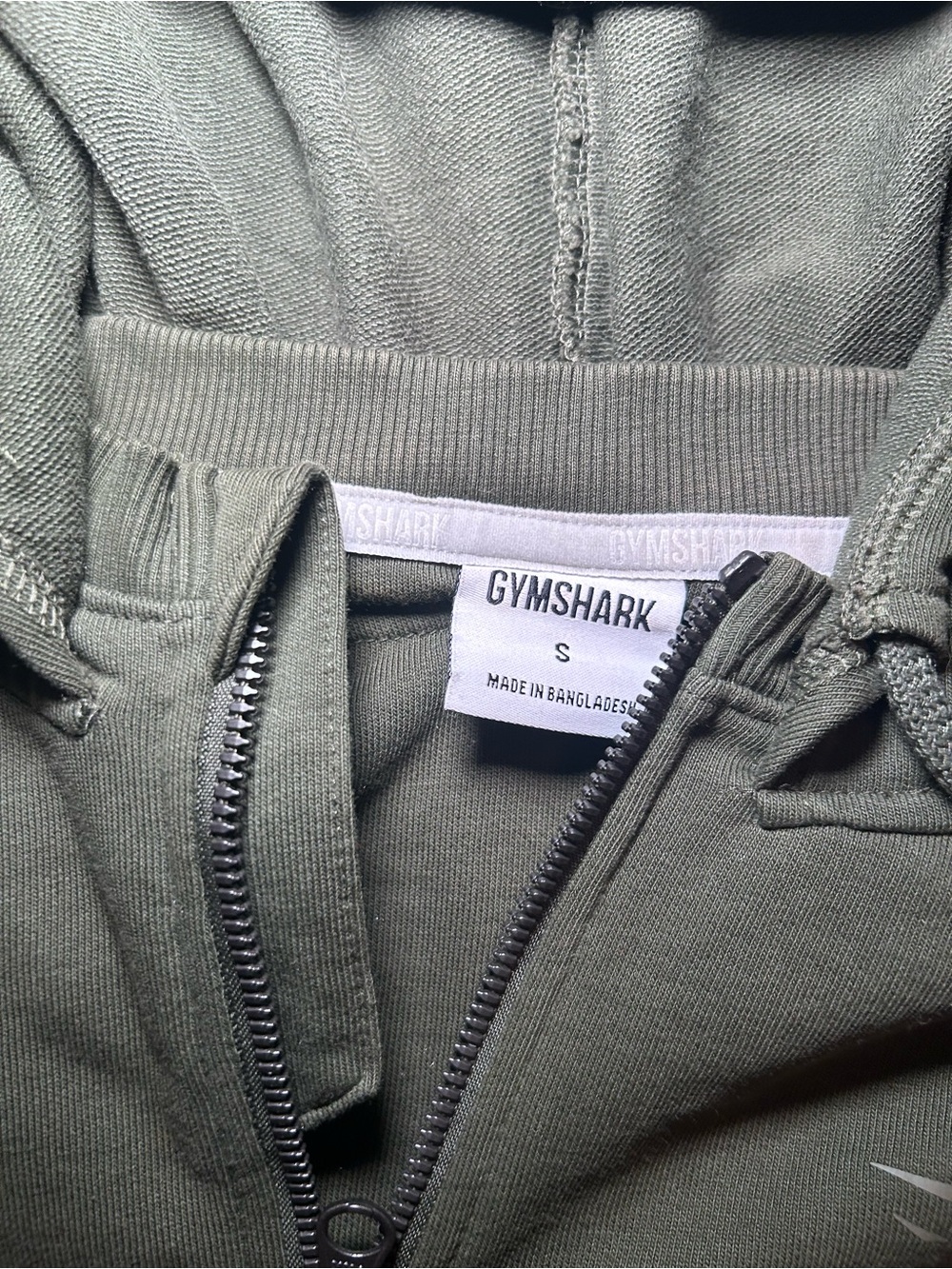 Gymshark cropped zip up - Picture 2 of 2